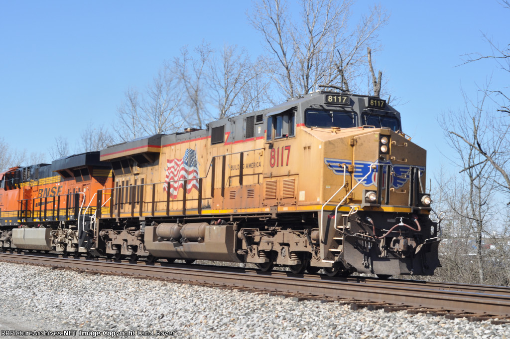 UP 8117 South Wayne Yard